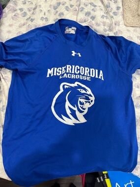 Under Armour Misericordia Lacrosse Blue Performance Shirt